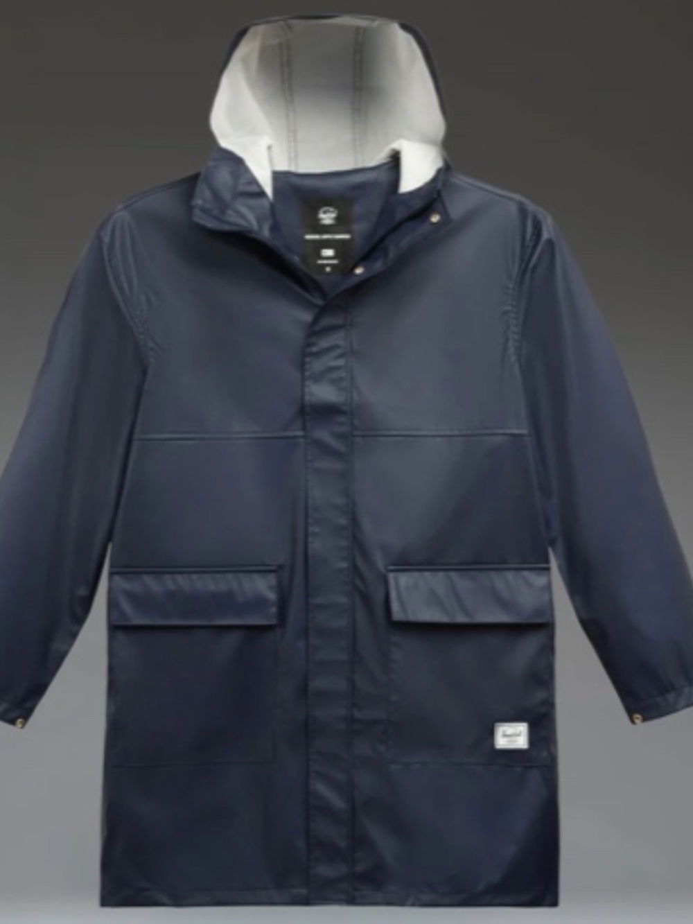 Herschel Supply Company Classic standard rain coat navy